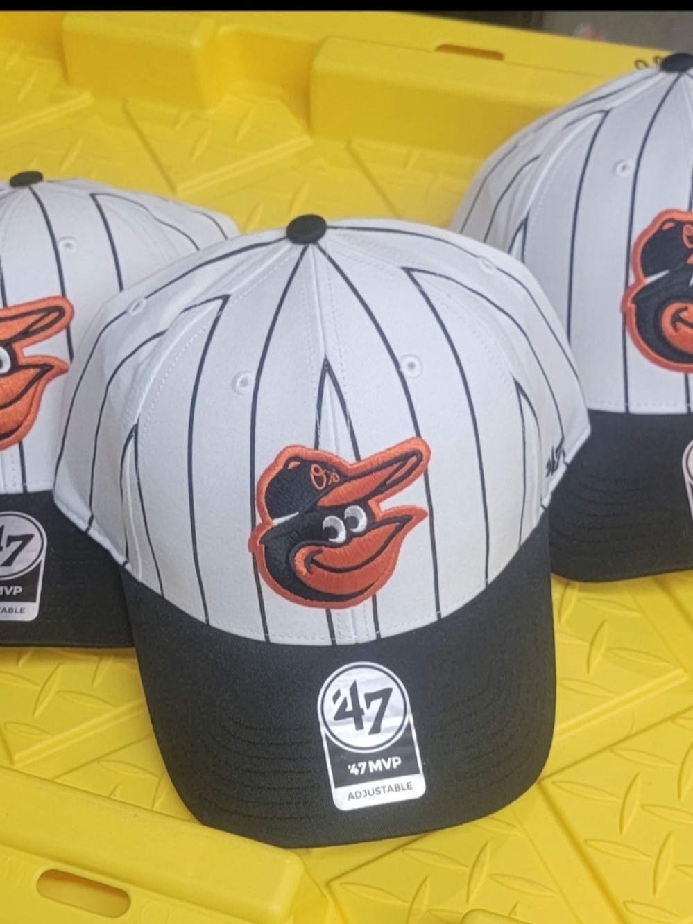 Baltimore Orioles '47 Pinstripe MVP Adjustable Hat NWOT